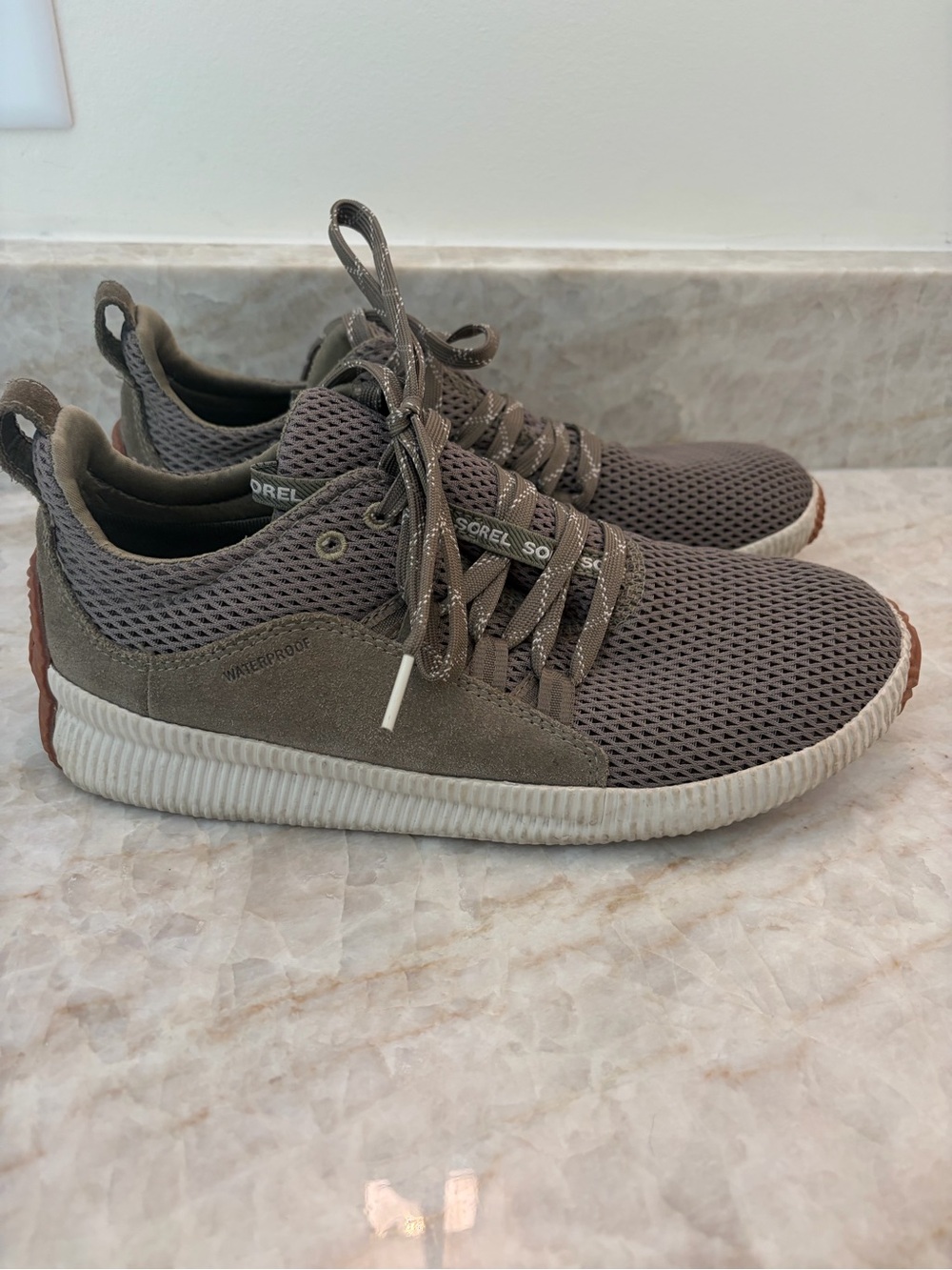 Sorel Women's Green Waterproof Sneakers